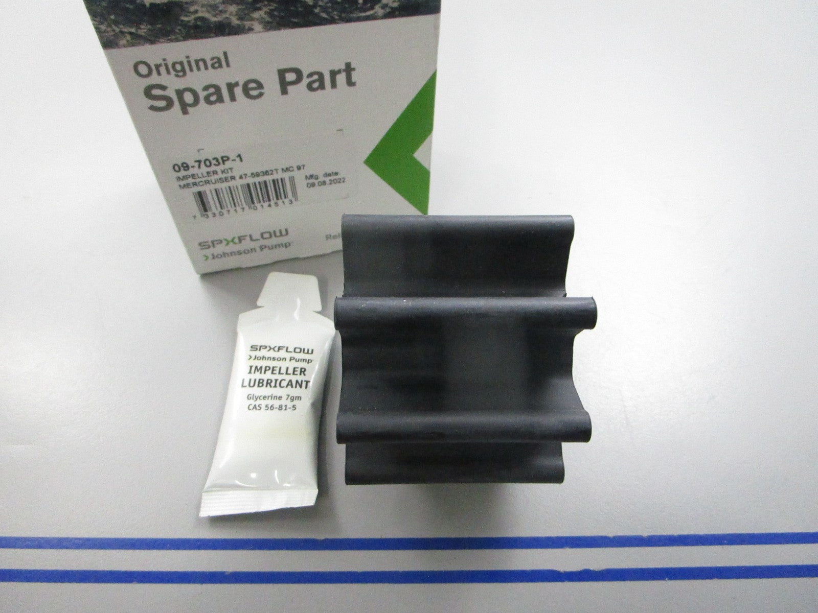NEW 09-703P-1 Replaces: 47-59362T MC97 Johnson Pump Impeller Kit 0810