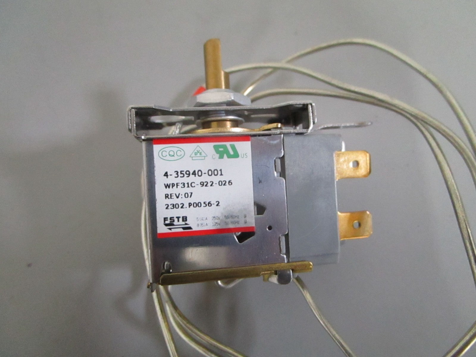 NEW OEM WP4-35940-001 Whirlpool Thermostat 0820