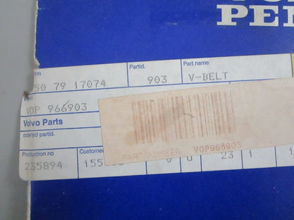 NEW OEM 966903 Volvo Penta V-Belt 0820