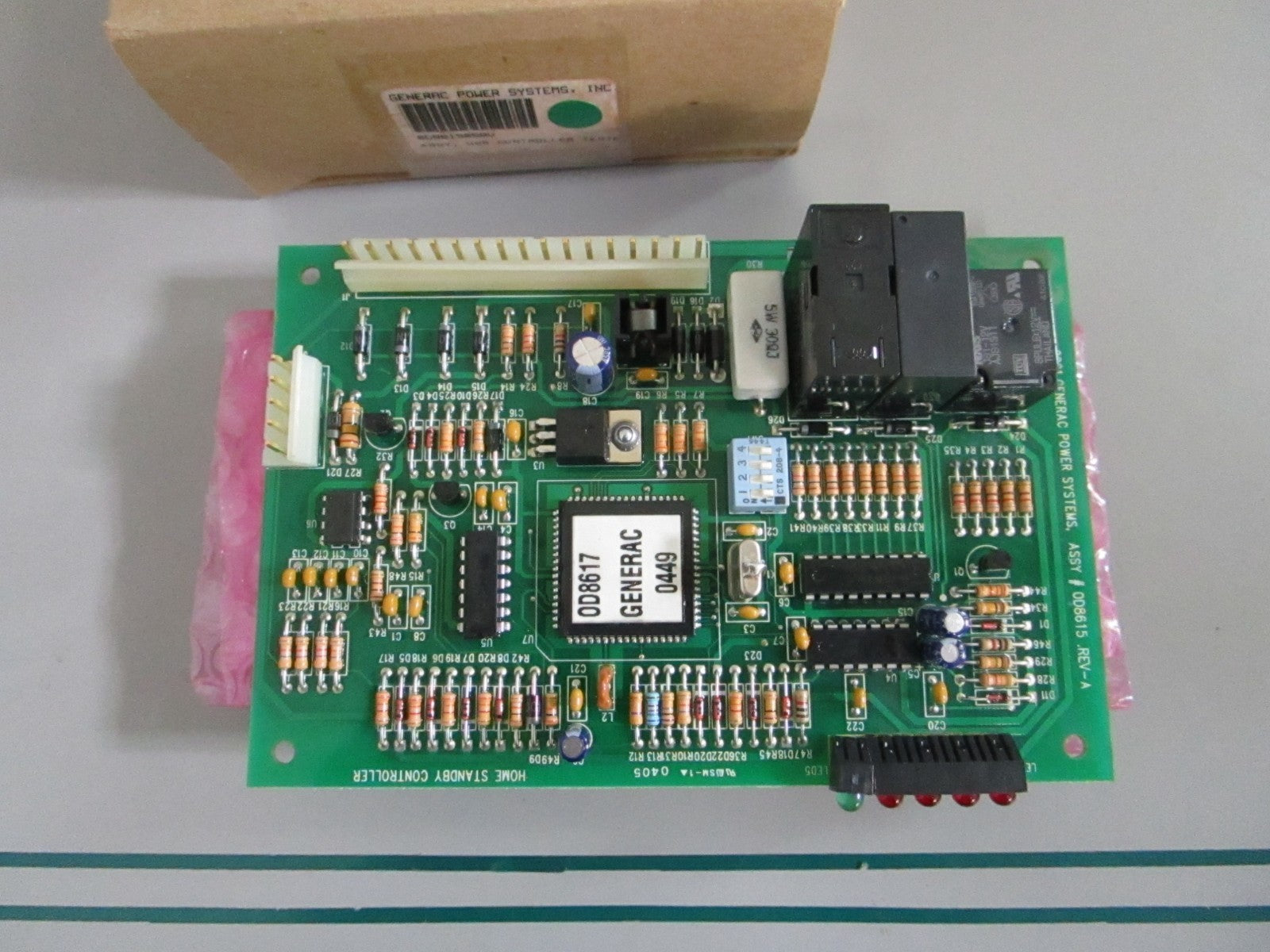 Generac NEW OEM PCB HSB Controller 0D86150SRV Generator 12kW NOS Part 0820