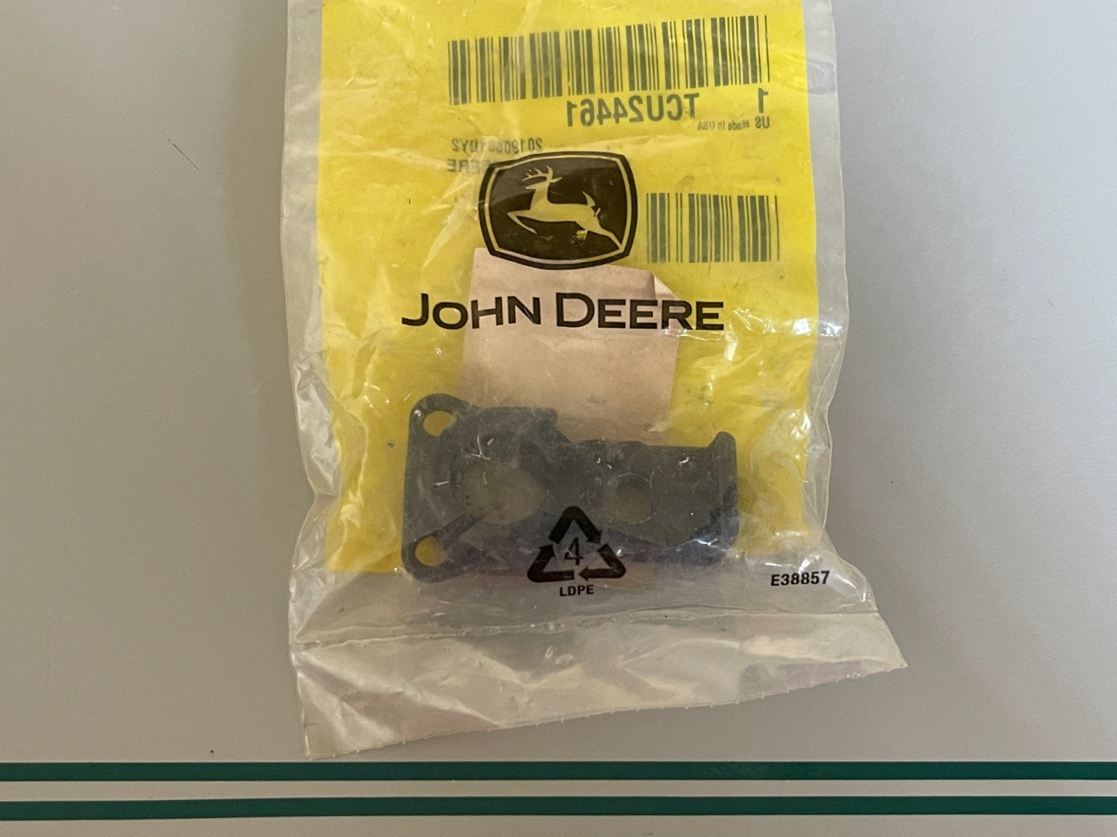 John Deere TCU24461 NEW OEM Drive Side Bracket Mower Deck ZTrak X Series 0720