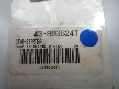 *NEW OEM* 0810 Mercury Quicksilver Starter Gear 43-803624T