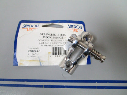*NEW* 0810 Sea-Dog Stainless Steel Deck Hinge 270245-1