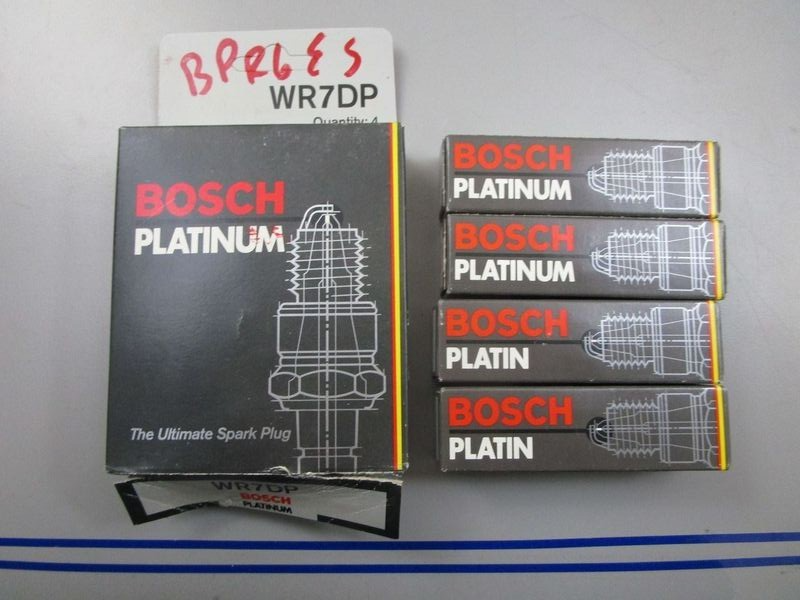*NEW* (LOT OF 4) 0770 Bosch Platinum Spark Plug WR7DP