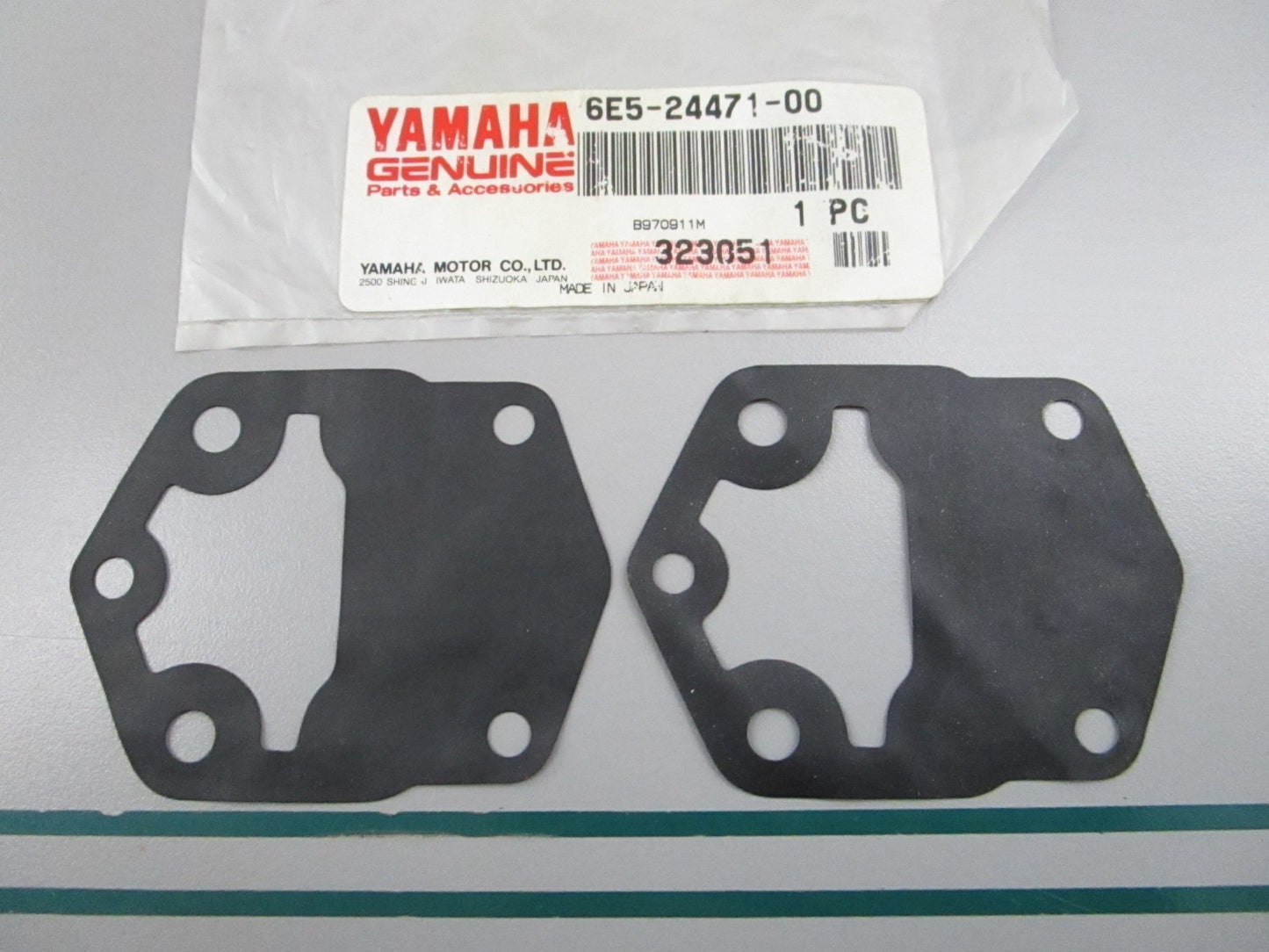 NEW OEM (LOT OF 2) 6E5-24471-00-00 Yamaha Diaphragm 0810