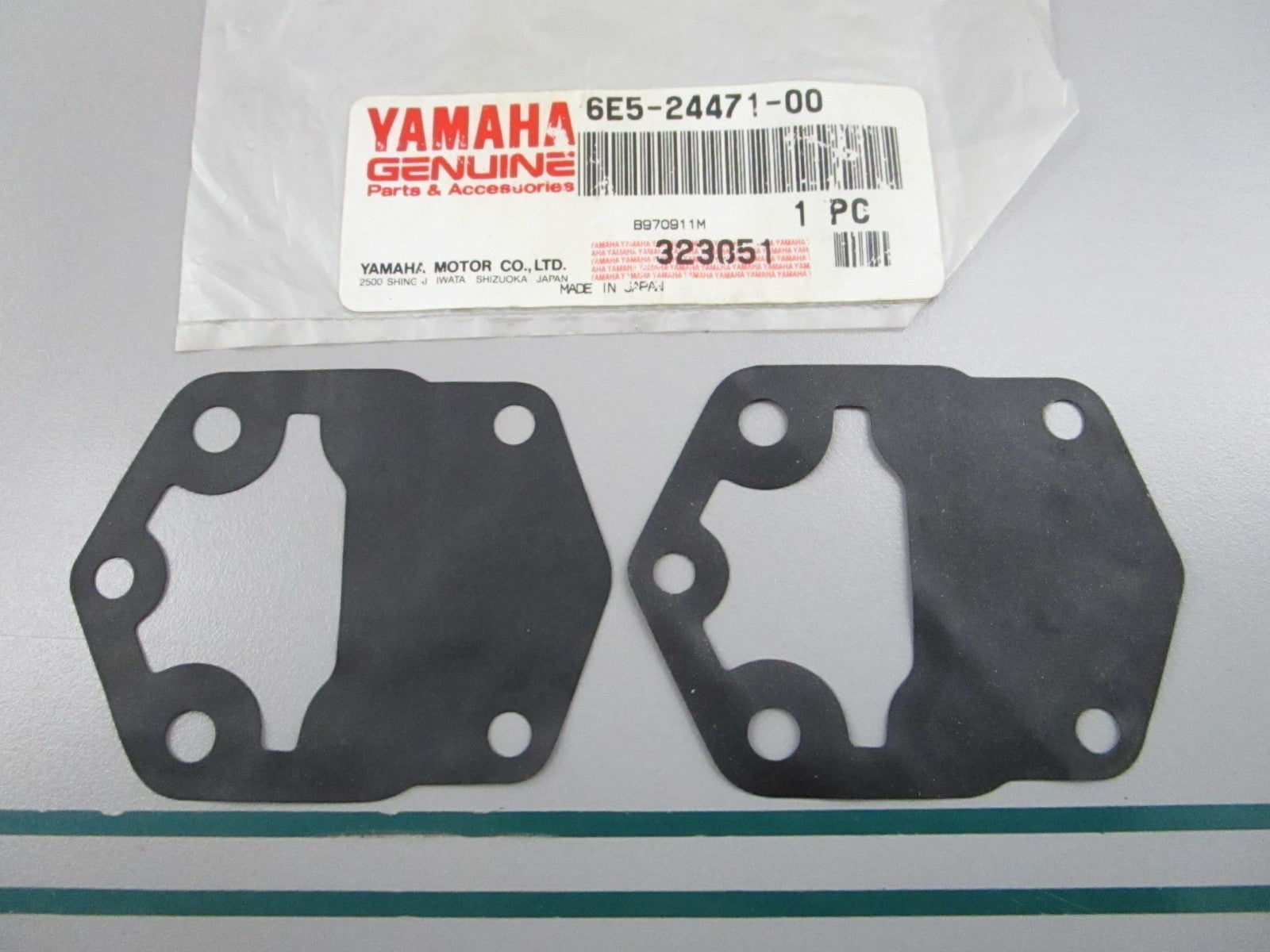 NEW OEM (LOT OF 2) 6E5-24471-00-00 Yamaha Diaphragm 0810