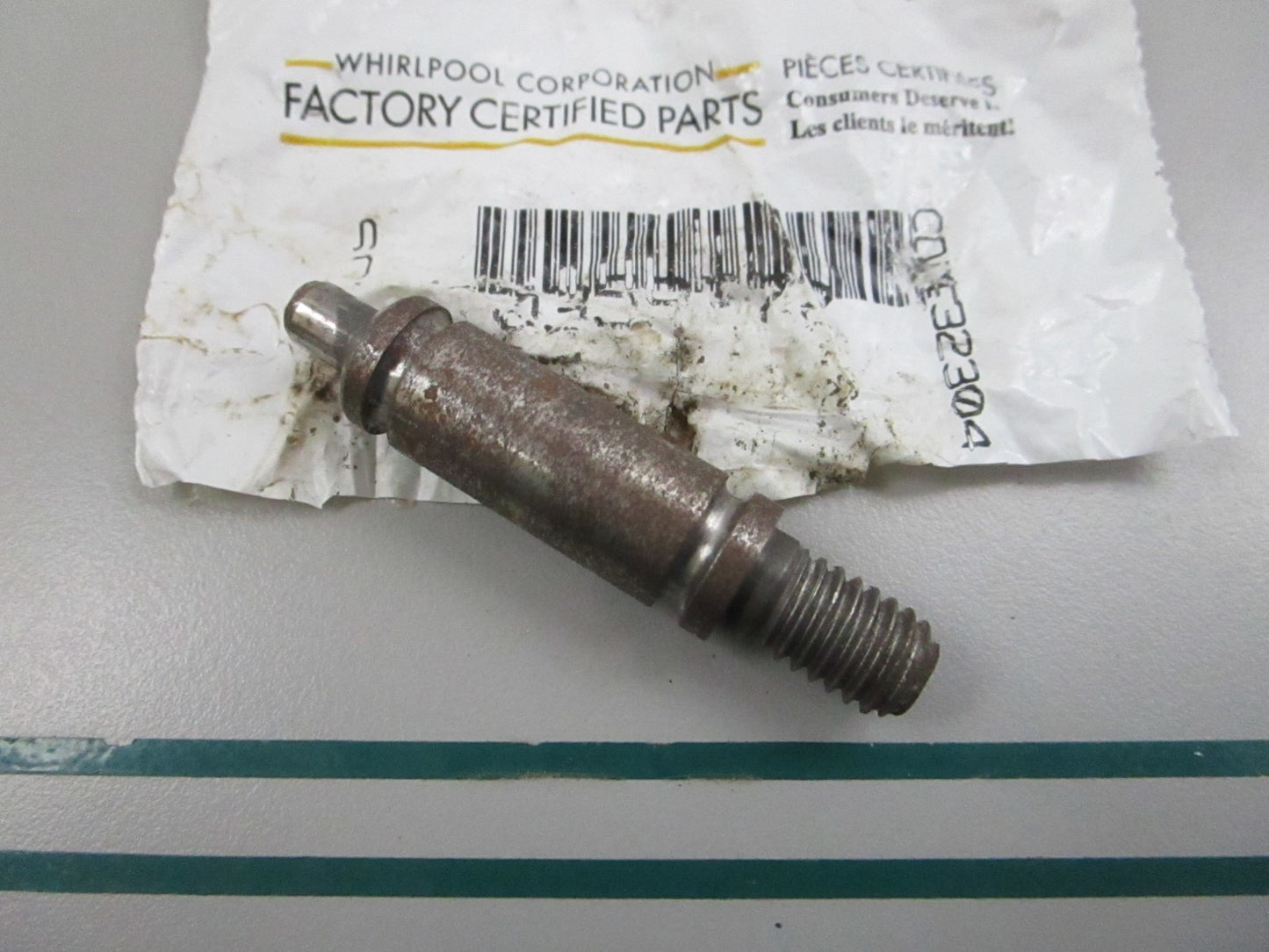 NEW OEM W10359272 Whirlpool Roller Shaft 0810