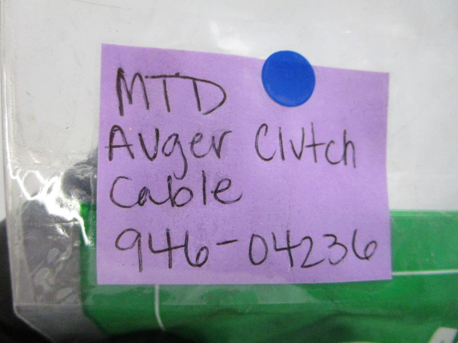 NEW 946-04236 MTD Auger Clutch Cable 0810