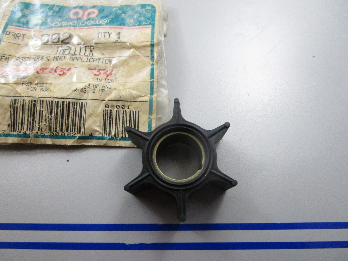 *NEW* 0810 Aqua Power Impeller 002 Replaces: Mercury 47-89983