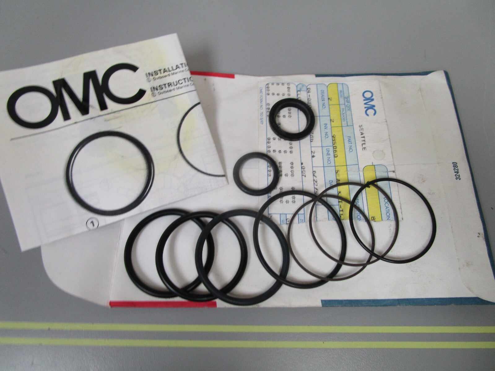 *NEW OEM* 0720 OMC Johnson Evinrude Seal Kit 985060 0985060