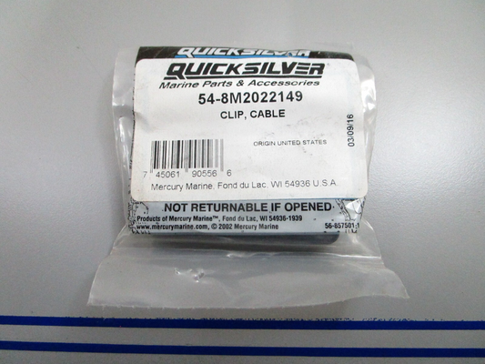 *NEW OEM* 0810 Mercury Quicksilver Cable Clip 54-8M2022149