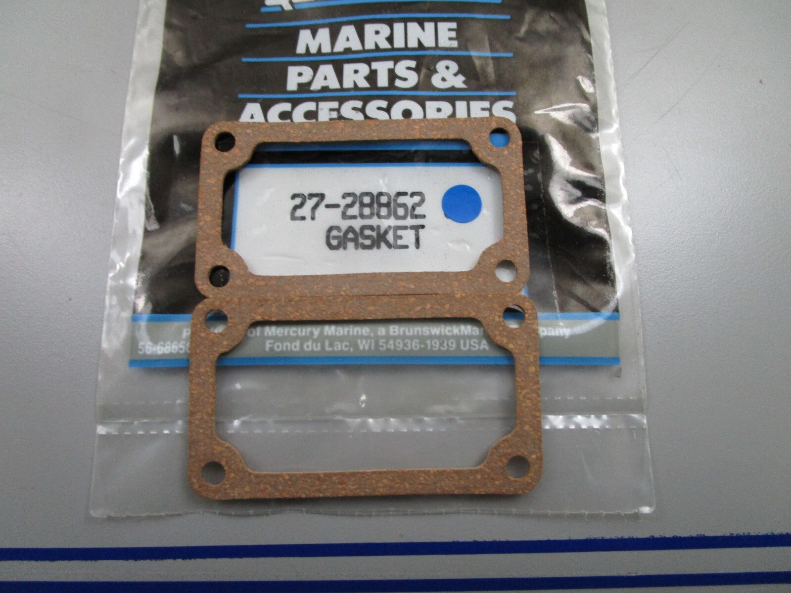 *NEW OEM* (LOT OF 2) 0810 Mercury Quicksilver Gasket 27-28862
