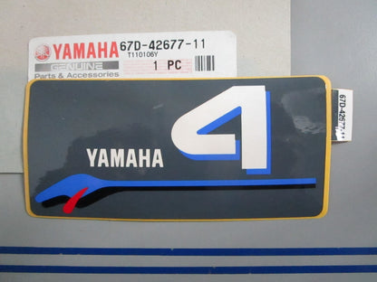 NEW OEM 67D-43677-11-00 Yamaha Front Graphic 0820