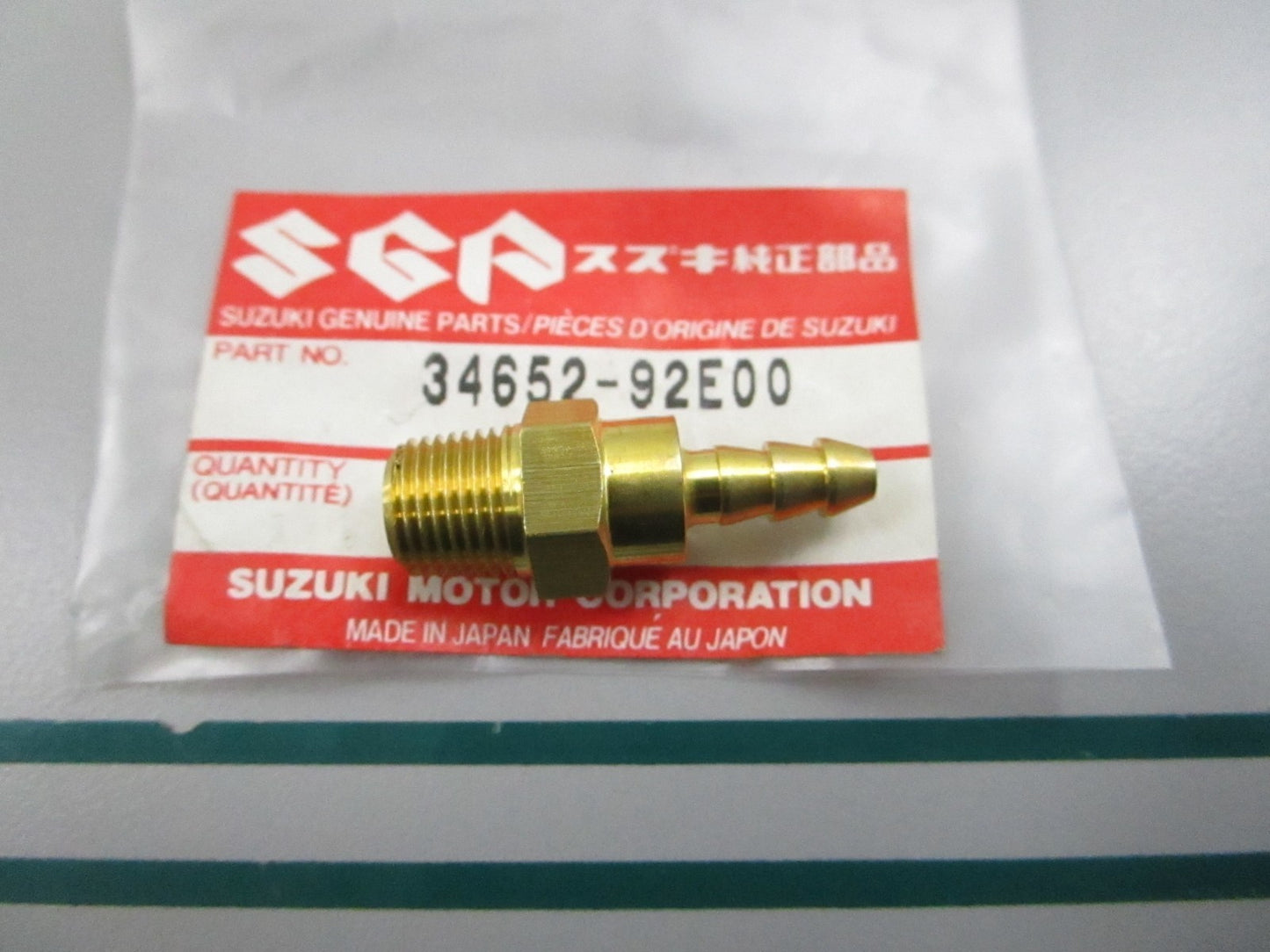 NEW OEM 34652-92E00 Suzuki Union 0810