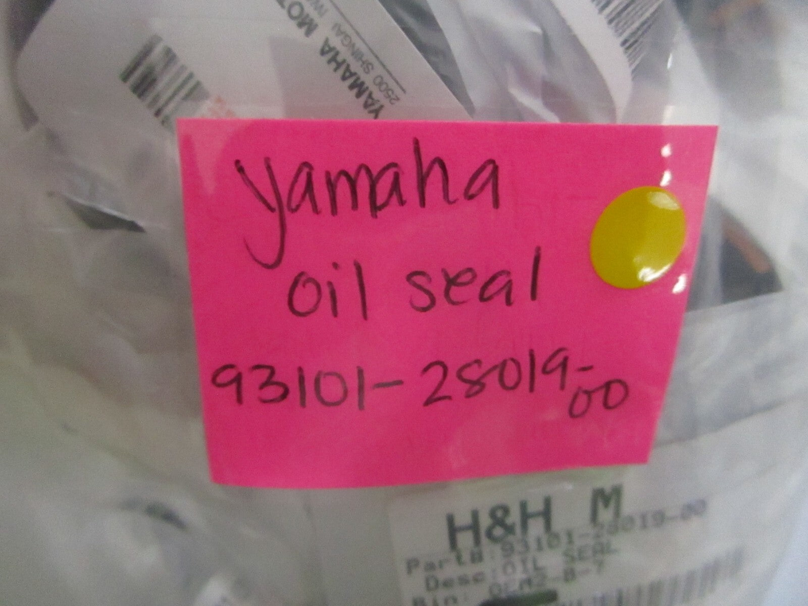 *NEW OEM* 0750 Yamaha OIL SEAL 93101-28019-00