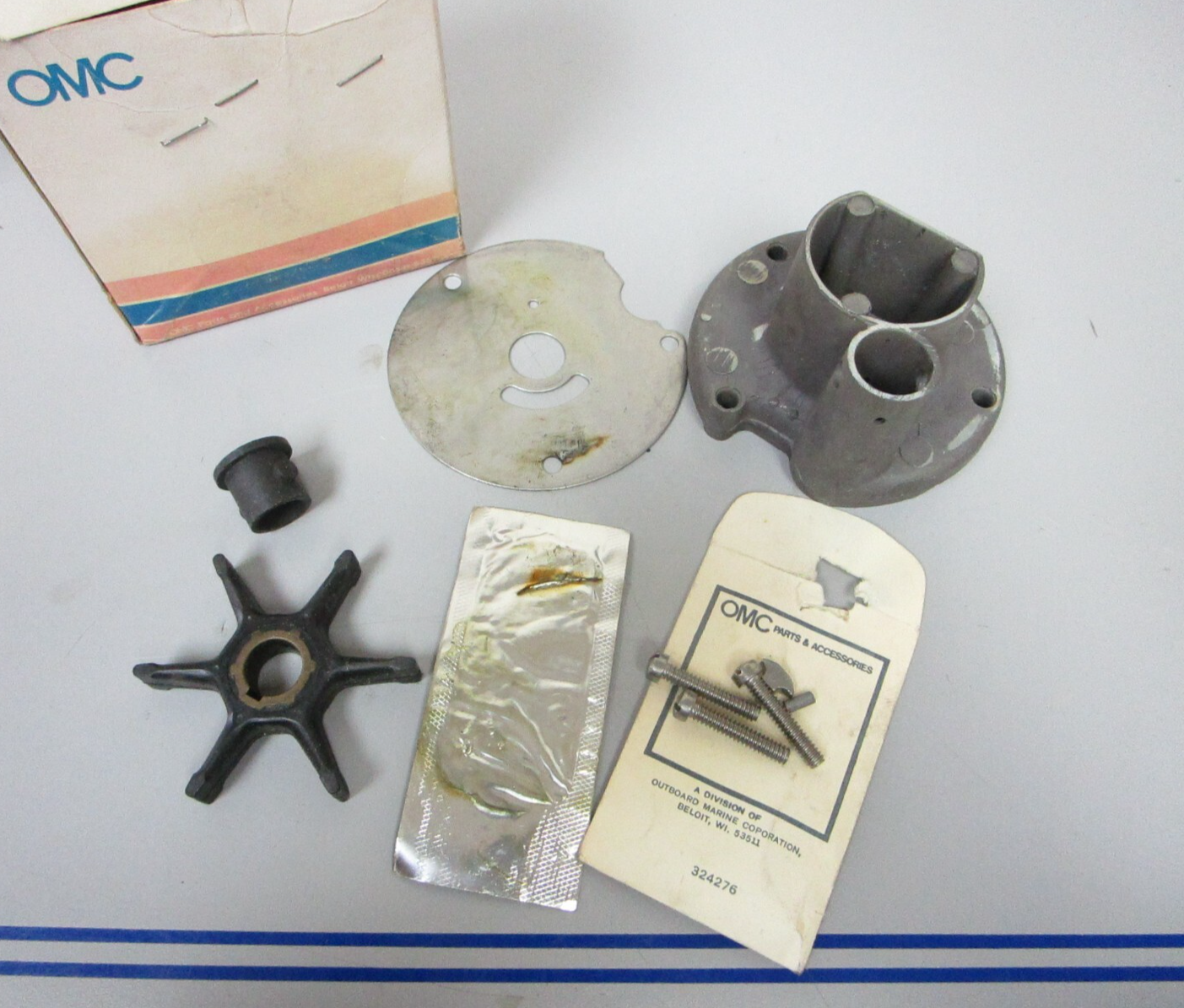 *NEW OEM* 0720 OMC Johnson Evinrude Water Pump Kit 379774 0379774