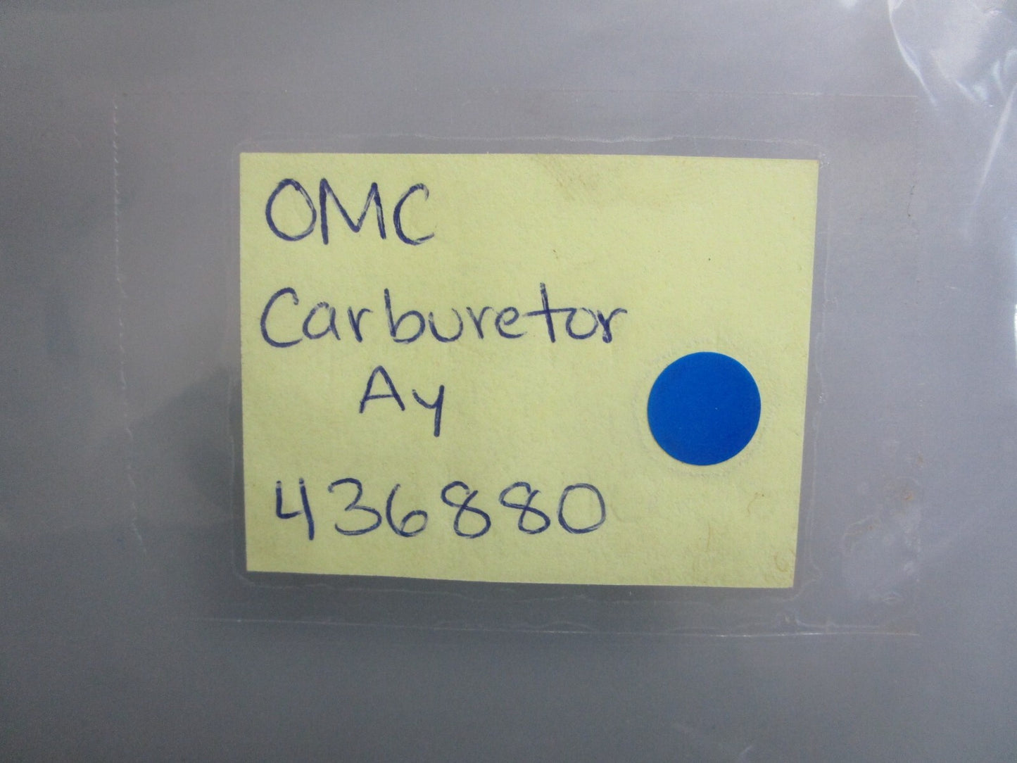 *NEW OEM* 0820 OMC Johnson Evinrude Carburetor Ay 436880 0436880