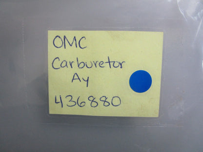 *NEW OEM* 0820 OMC Johnson Evinrude Carburetor Ay 436880 0436880