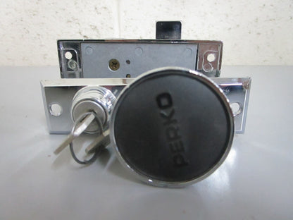 *NEW* 0820 Perko Rim Lock Set 918-DP-CHR