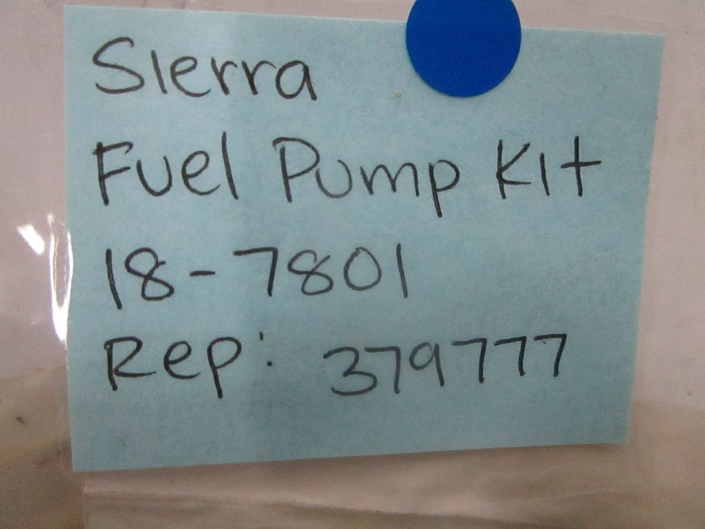 *NEW* 0810 Sierra Fuel Pump Kit 18-7801 Replaces: OMC 379777 0379777