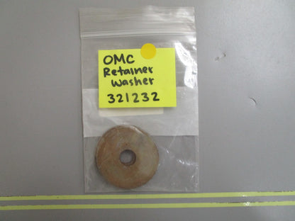 *NEW OEM* (LOT OF 2) 0810 OMC Johnson Evinrude Retainer Washer 321232 0321232