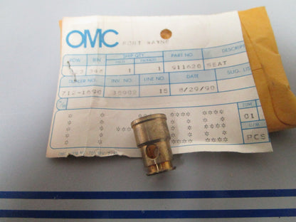 NEW OEM 911620 0911620 OMC Johnson Evinrude Relief Valve Seat 0810