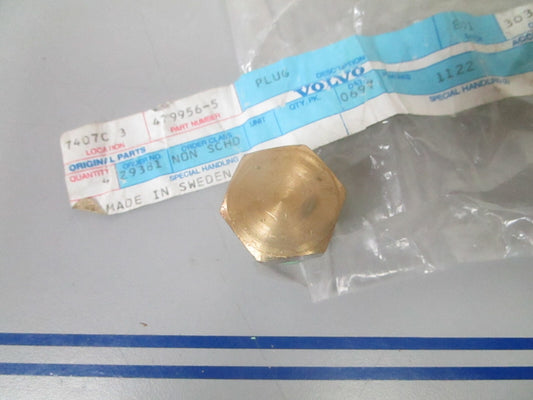 *NEW OEM* 0810 Volvo Penta Plug 479956