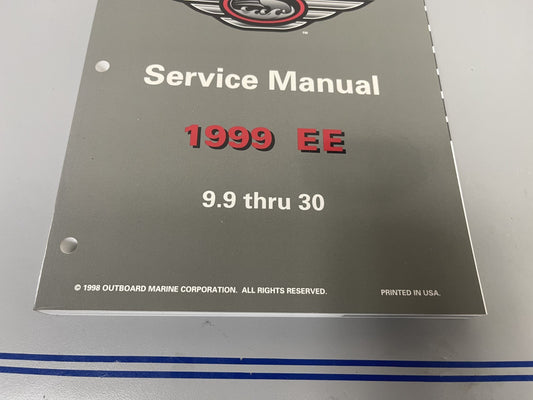 *NEW OEM* 0670 OMC Johnson Evinrude EE 9.9-30 HP Service Manual 787028