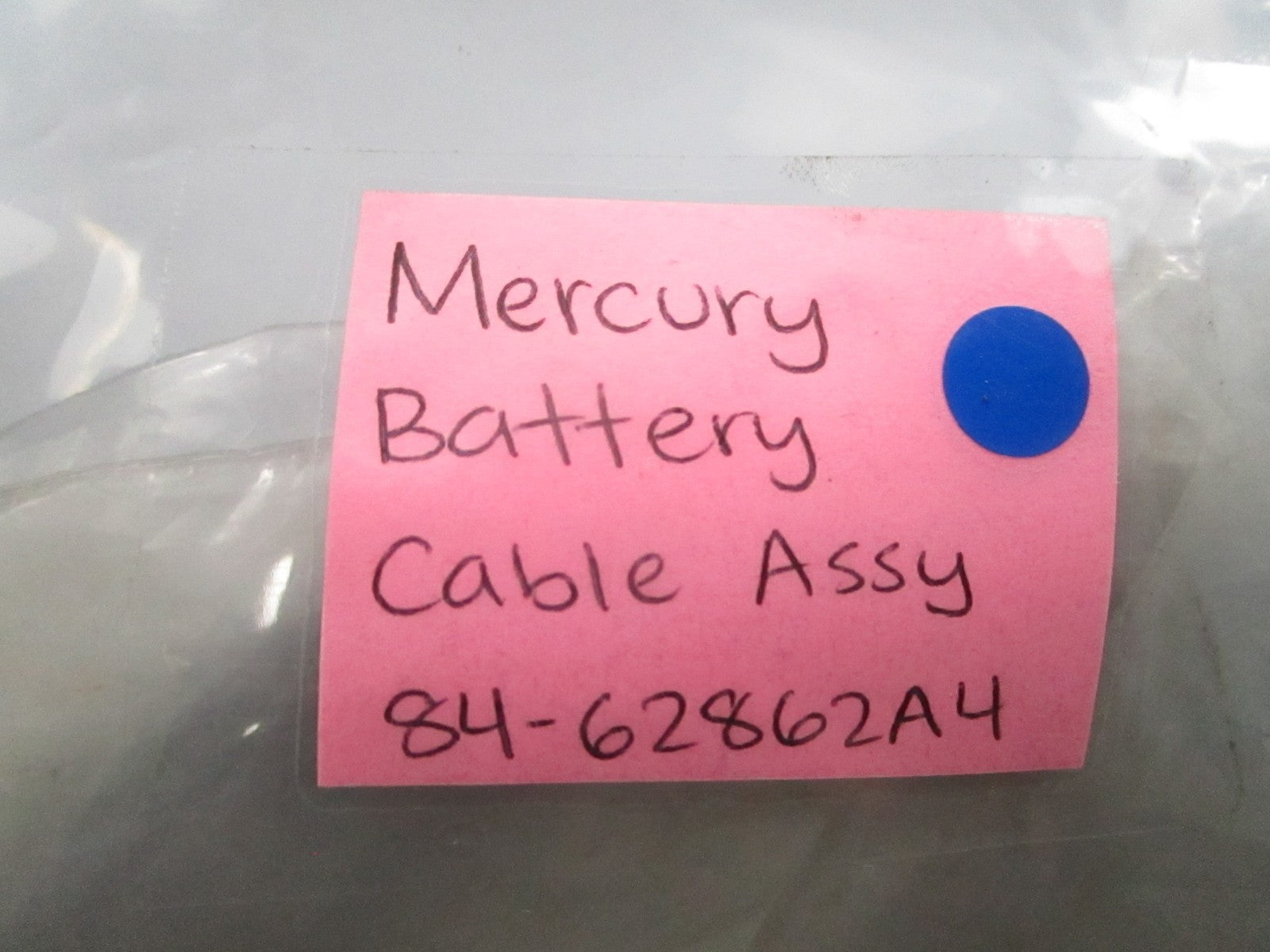 *NEW OEM* 0810 Mercury Quicksilver Battery Cable Assembly 84-62862A4