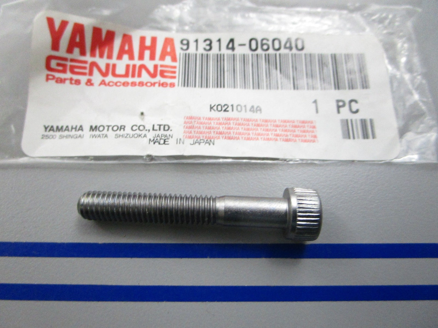 NEW OEM 91314-06040-00 Yamaha Bolt 0810