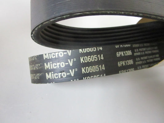 NEW K060514 Gates Micro-V 13/16" x 52" Serpentine Belt 0720
