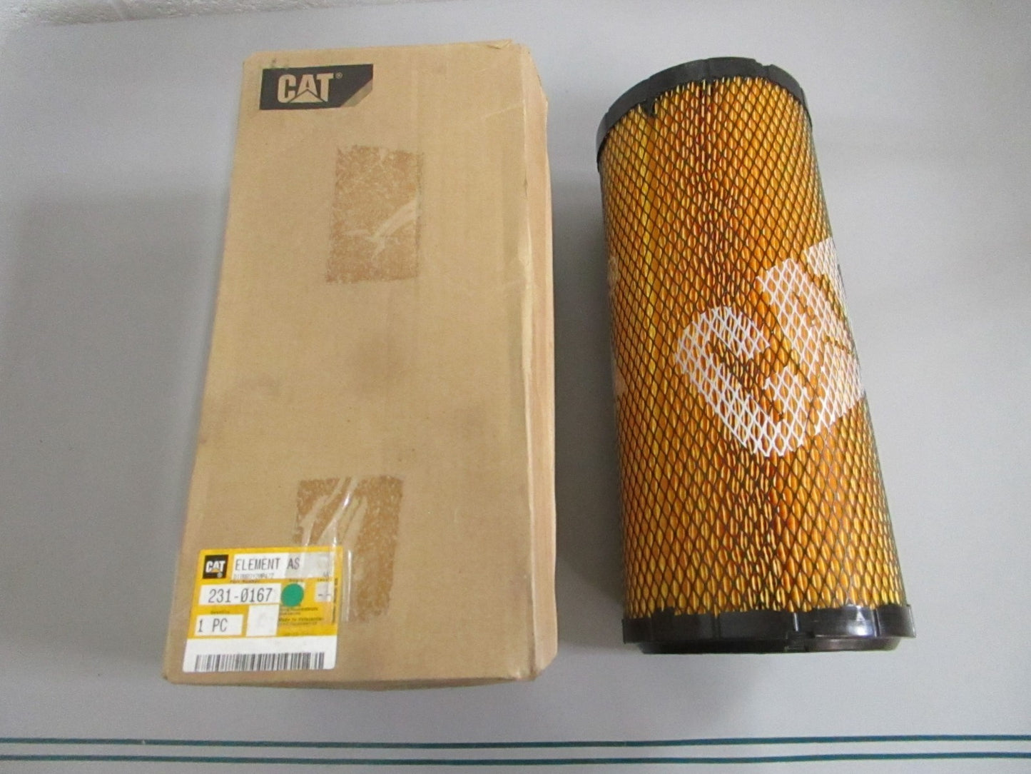 Caterpillar CAT 231-0167 Std Efficiency Engine Air Filter Kit NEW OEM 0820
