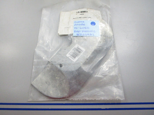 NEW 18-6080 Replaces: Mercury 821628A1 Sierra Anode 0810