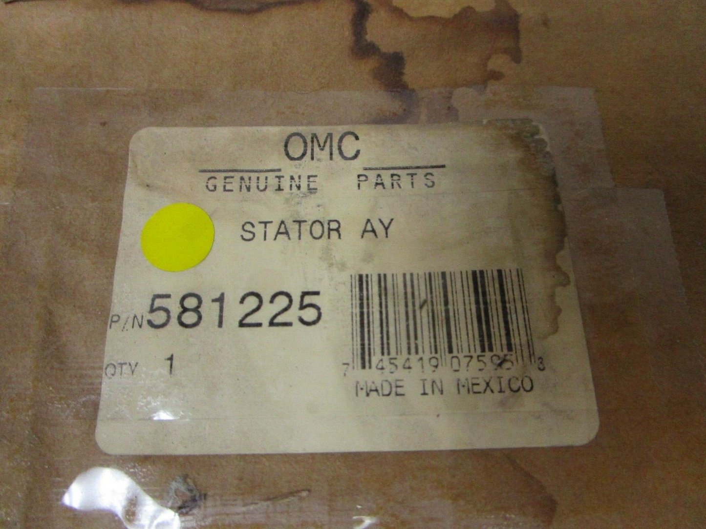 *NEW OEM* 0720 OMC Johnson Evinrude Stator 581225 0581225