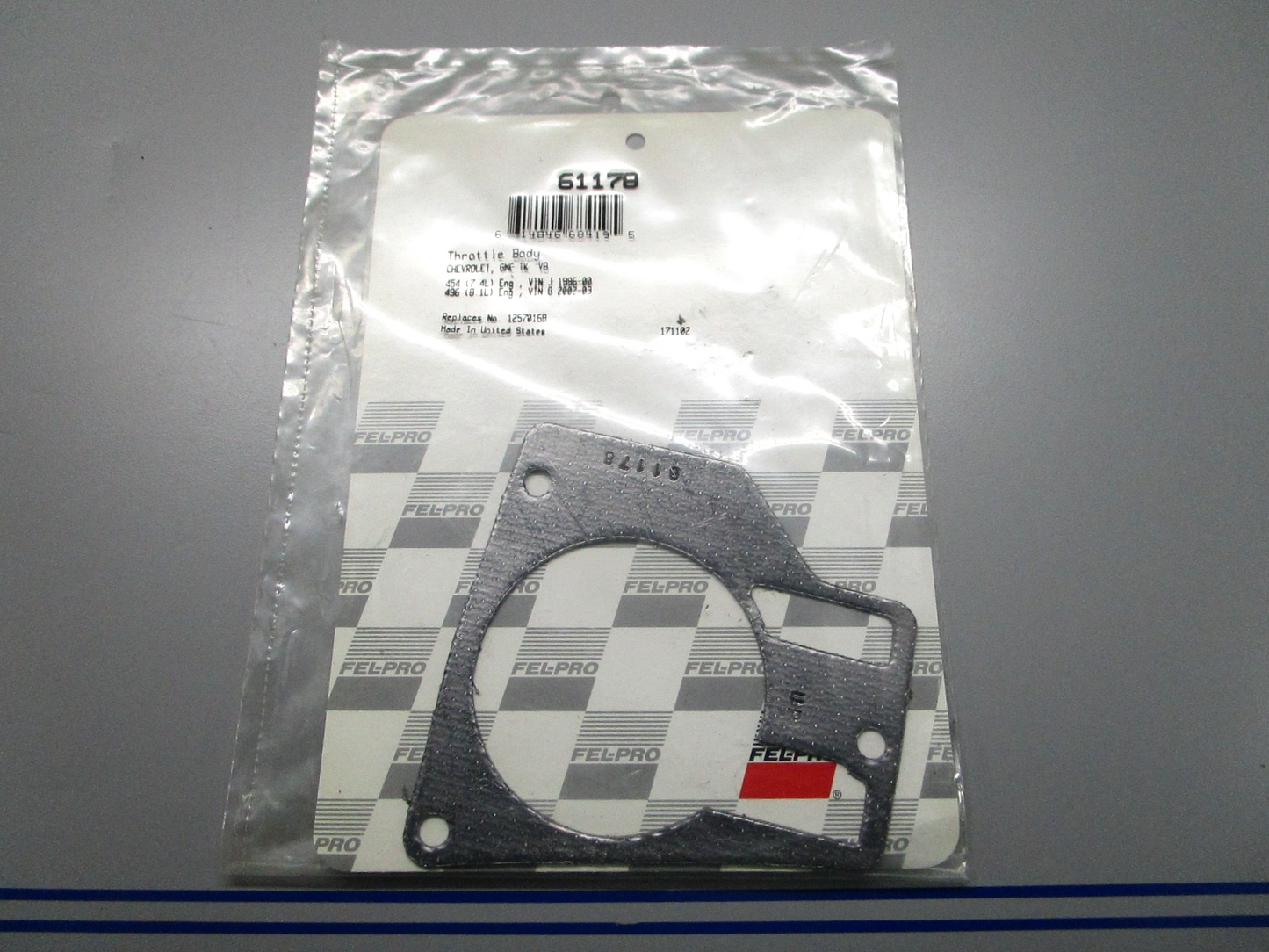 *NEW* 0810 Fel-Pro Throttle Body Gasket 61178