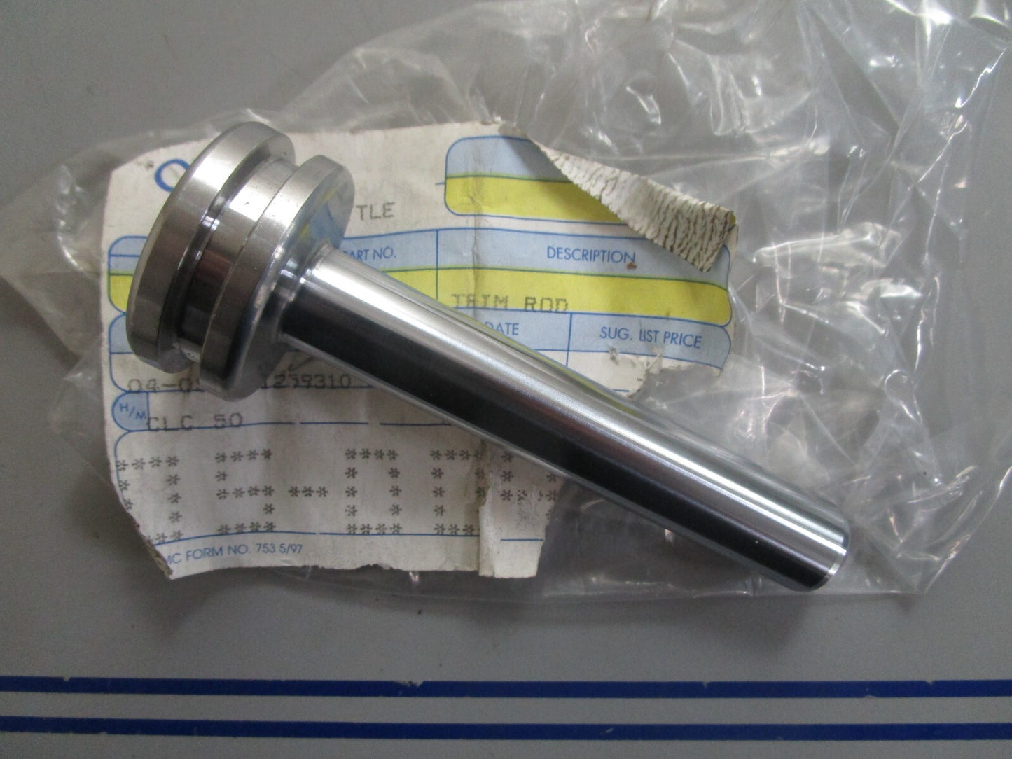 *NEW OEM* 0820 OMC Johnson Evinrude Trim Rod 322724 0322724