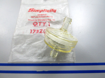 *NEW OEM* 0810 Simplicity Fuel Filter 173206