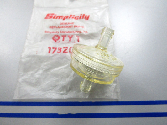 *NEW OEM* 0810 Simplicity Fuel Filter 173206