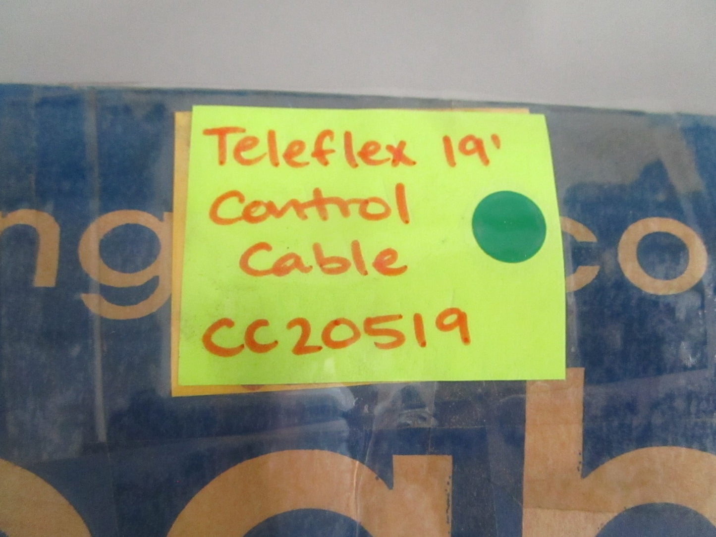 NEW OEM CC20519 Teleflex 19' Control Cable 0820