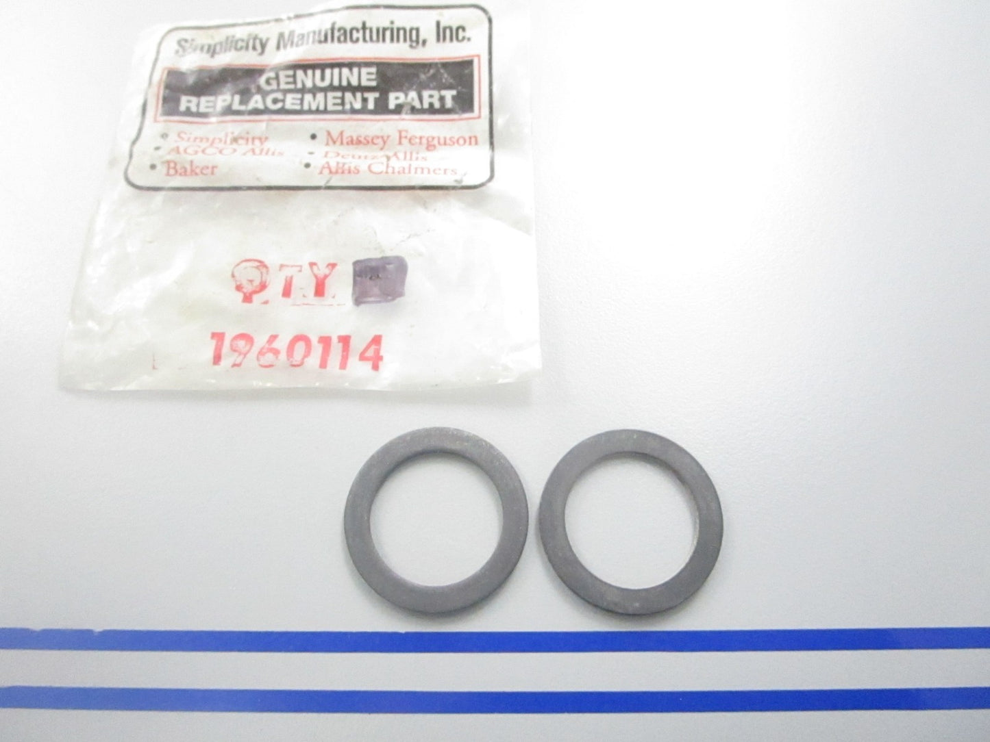 *NEW OEM* (LOT OF 2) 0810 Simplicity Washer 1960114