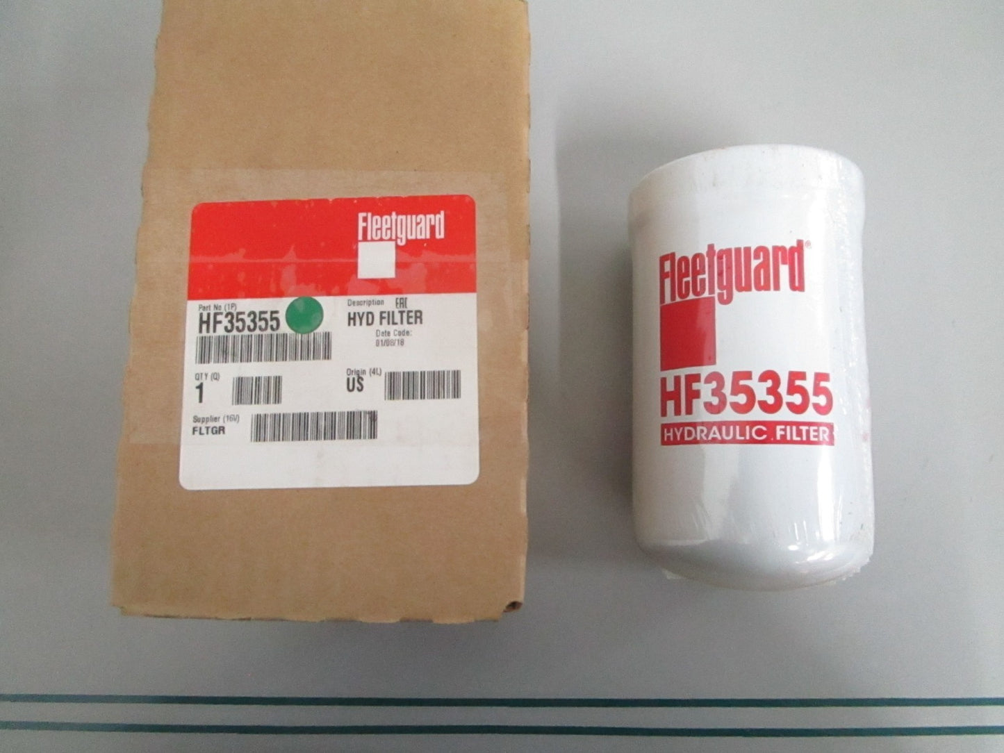 NEW OEM HF35355 Fleetguard Hydraulic Filter 0820