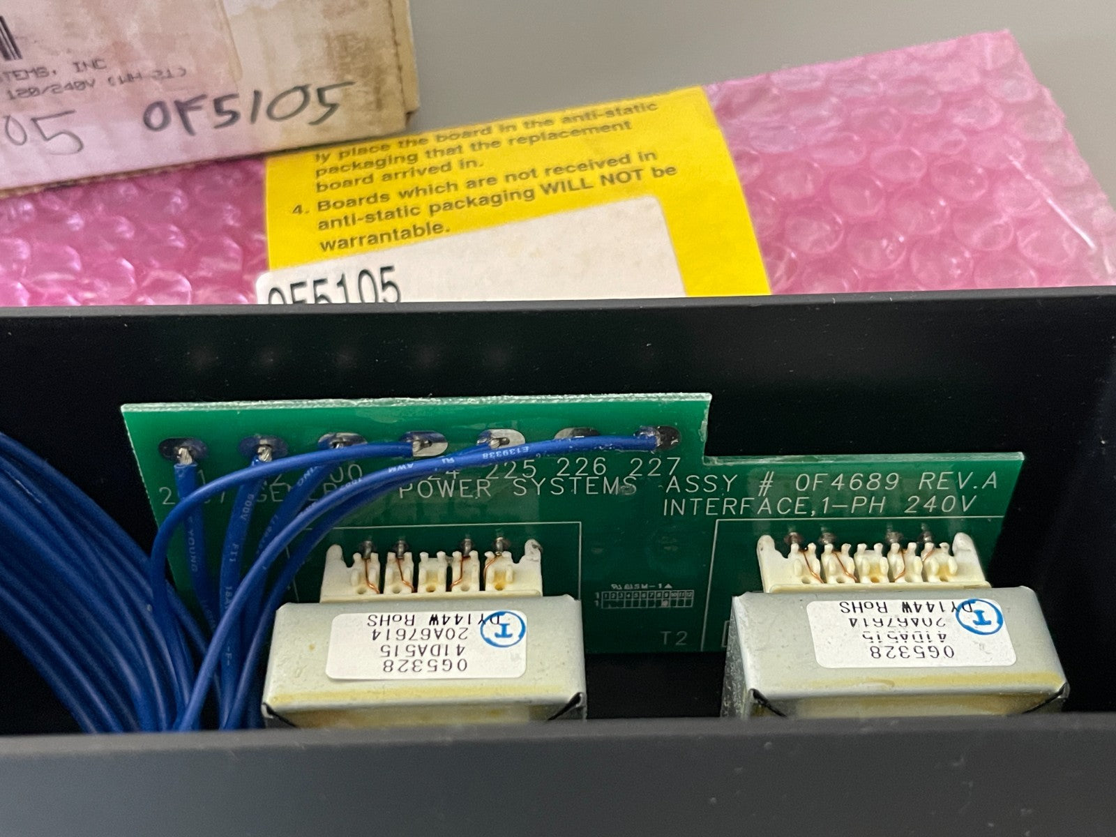 *NEW OEM* 0720 Generac 1 Phase 120-240V Interface 0F5105