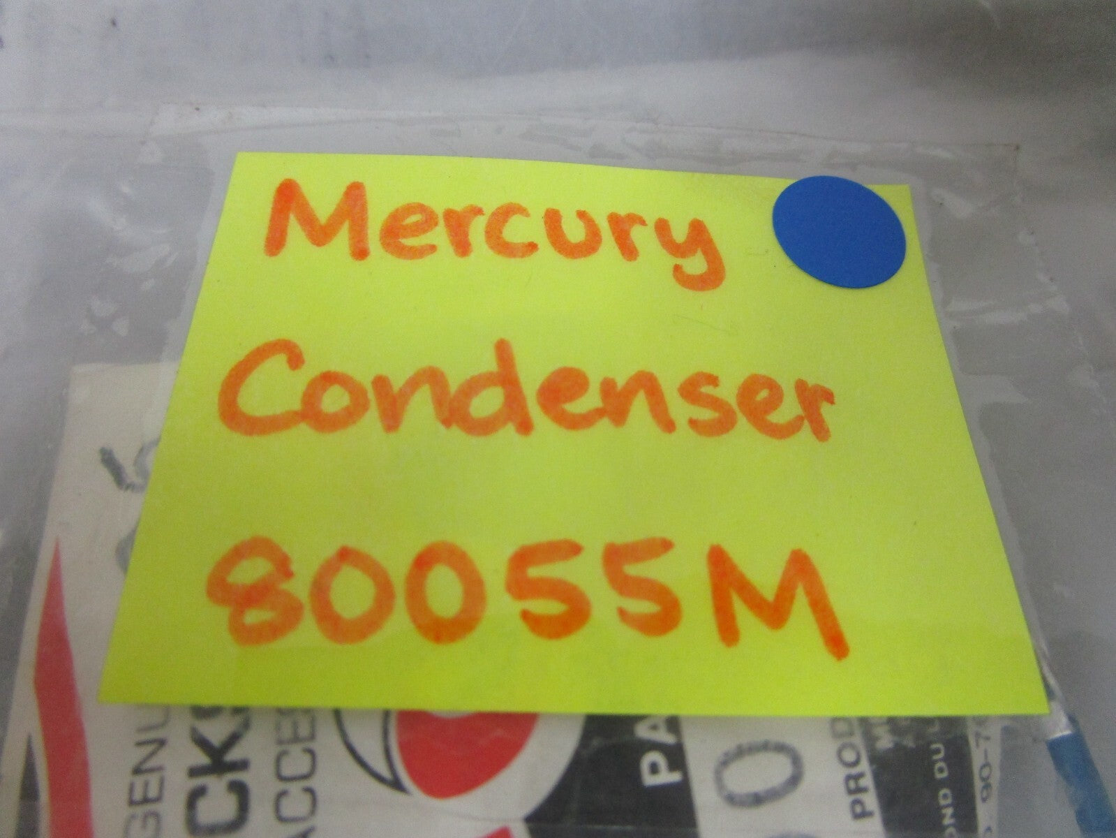 *NEW OEM* (LOT OF 2) 0810 Mercury Quicksilver Condenser 80055M
