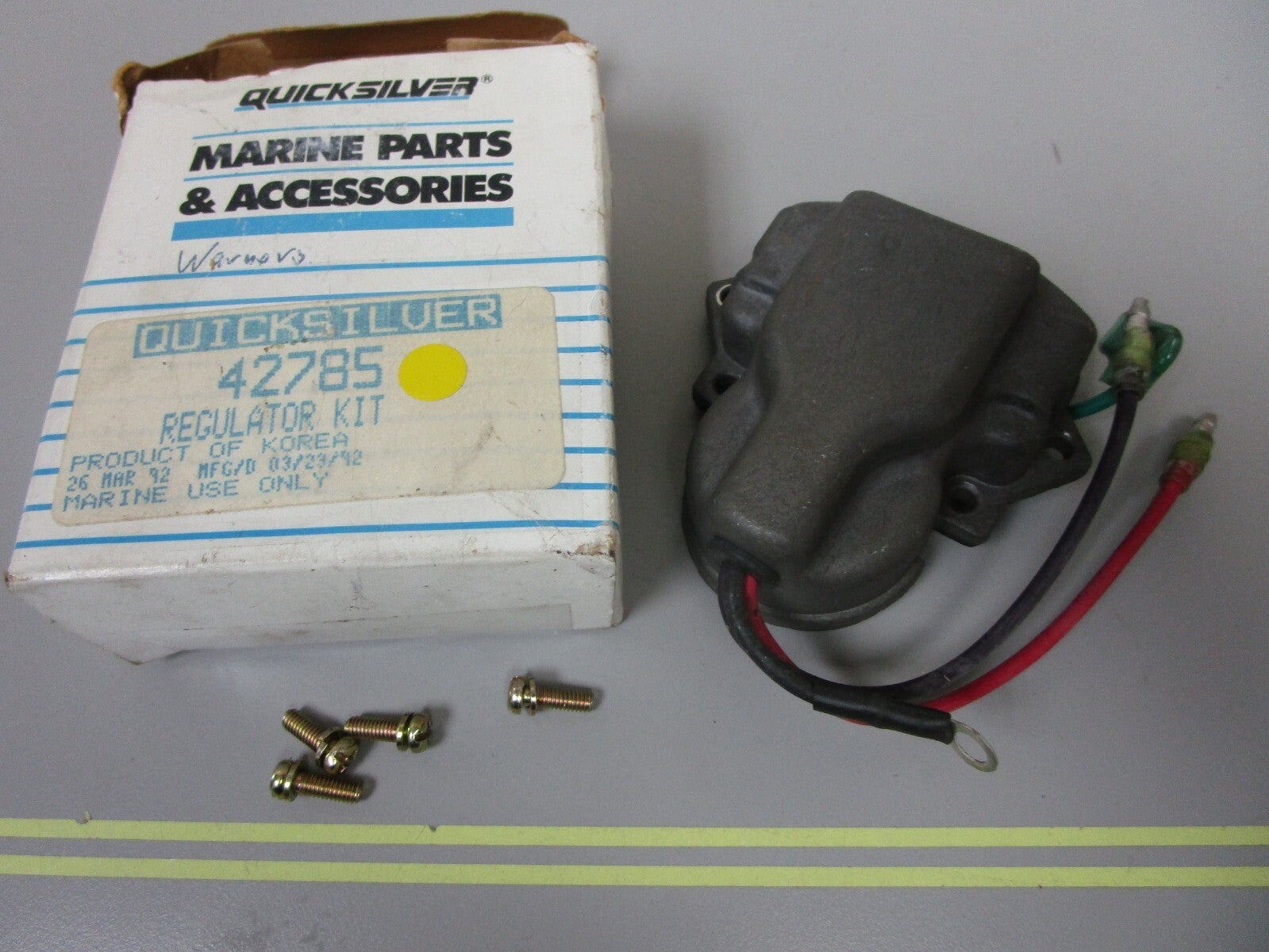 *NEW OEM* 0720 Mercury Quicksilver Regulator Kit 42785