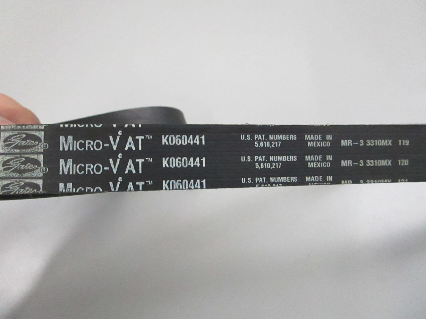 Gates NEW Micro-V Serpentine Belt K060441 6-Rib 0810