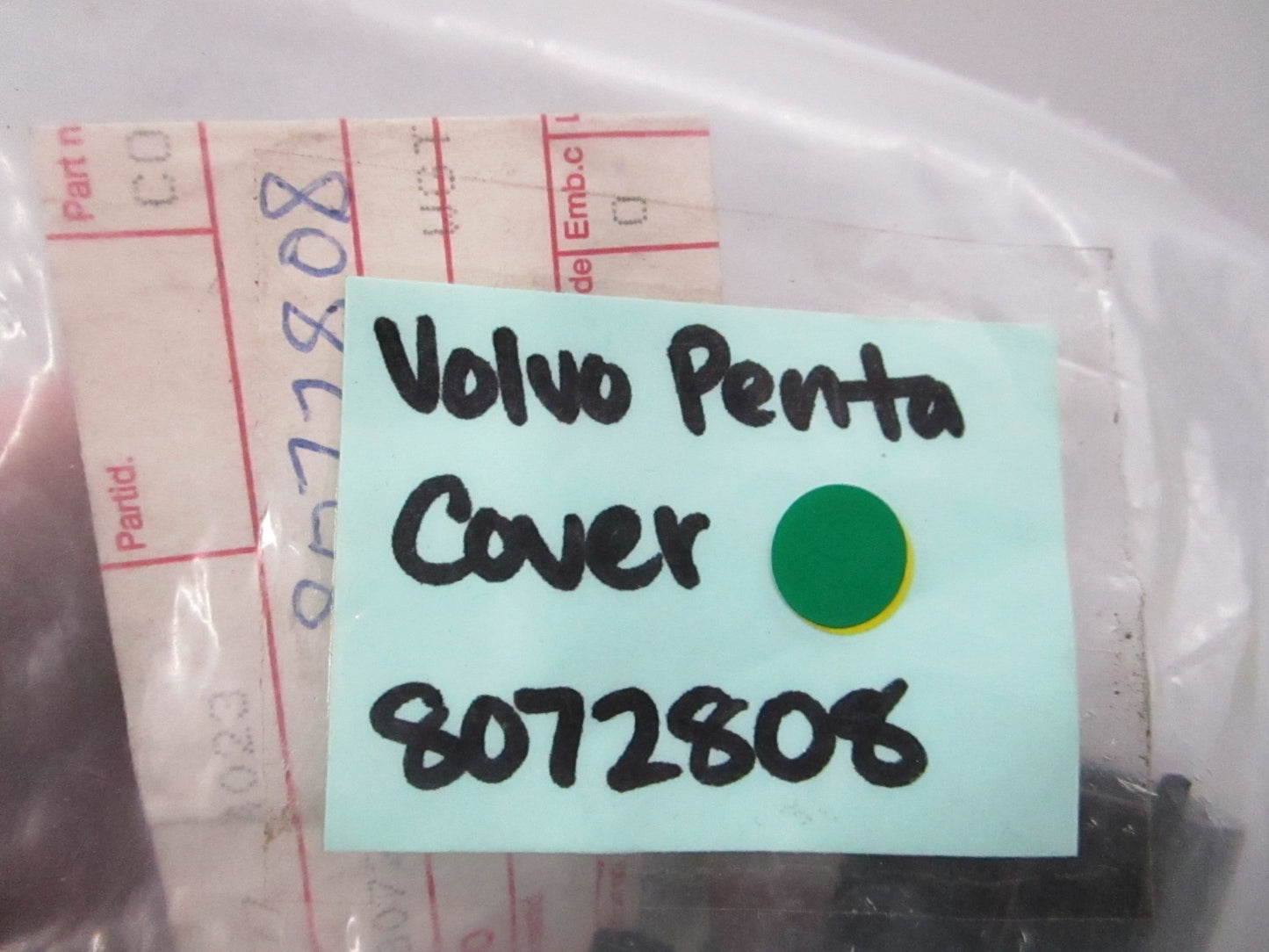 NEW OEM 8072808 Volvo Penta Cover 0810