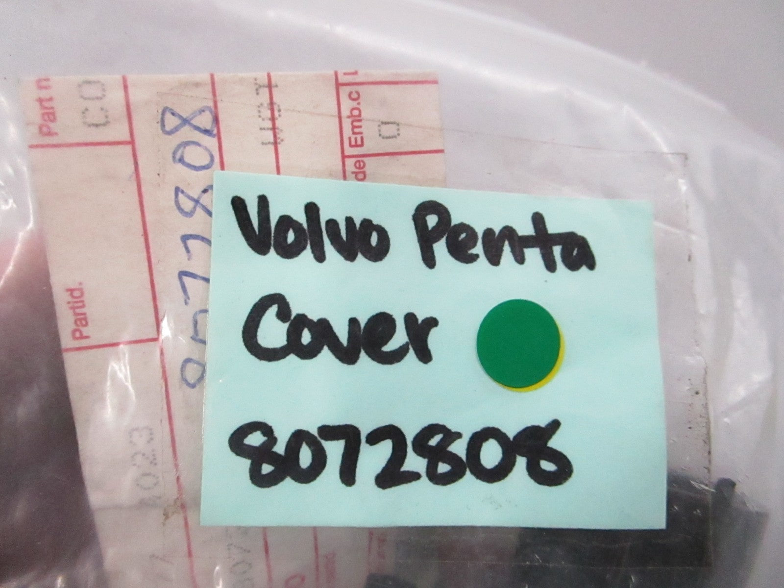 NEW OEM 8072808 Volvo Penta Cover 0810