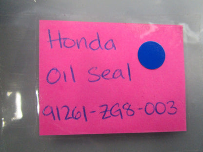 NEW OEM Honda 91261-ZG8-003 Oil Seal 0810