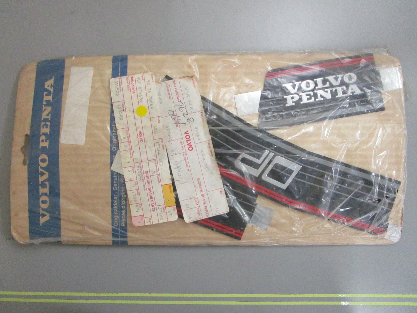*NEW OEM* 0820 Volvo Penta Decal Set 876636