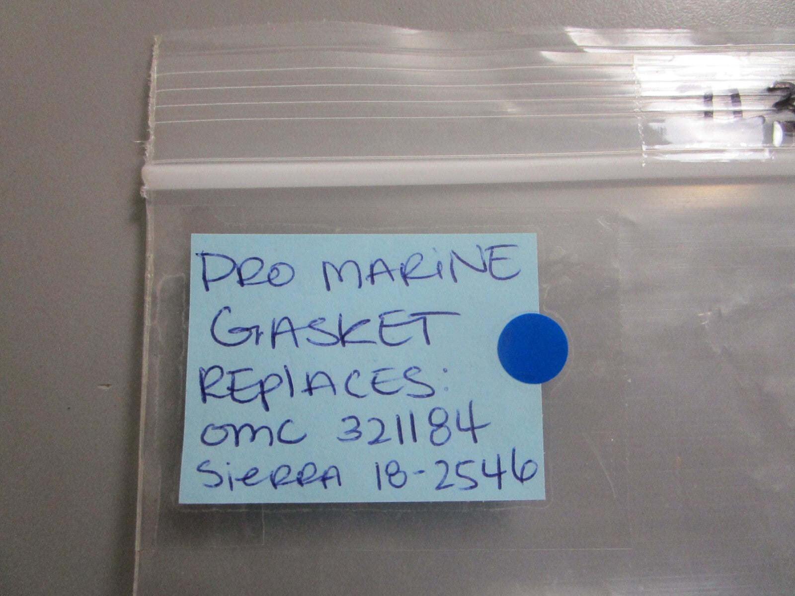 *NEW* (LOT OF 3) 0810 Pro Marine Gasket Replaces: OMC 321184 Sierra 18-2546